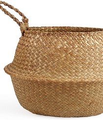 Sea Grass Belly Basket -1